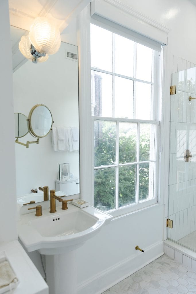 Luxury bathroom sink